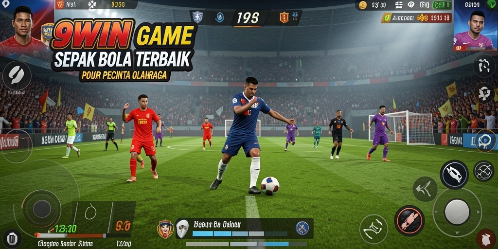 Gameplay seru di 9WIN dengan aksi sepak bola yang mendebarkan.