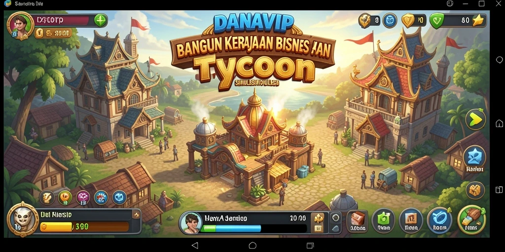 Screenshot utama yang menampilkan gameplay Tycoon yang mengasyikkan.