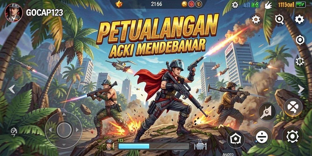 Tampilan menarik dari gameplay GOCAP123 yang mendebarkan.