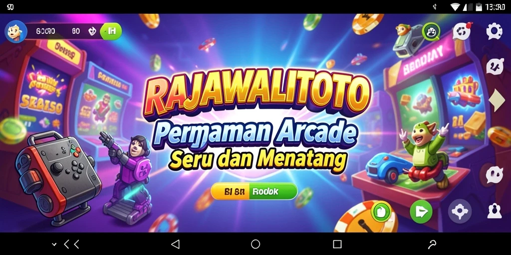 Tampilan permainan RAJAWALITOTO yang dinamis dan menarik.