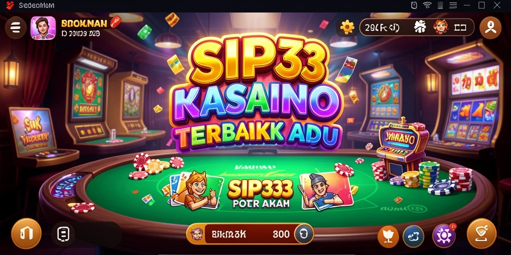 Tampilan menarik dari gameplay Kasino SIP33 dengan grafik yang memukau.