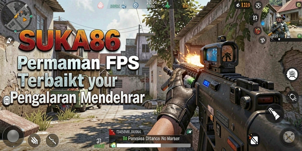 Tampilan aksi seru dalam gameplay SUKA86 yang mendebarkan.